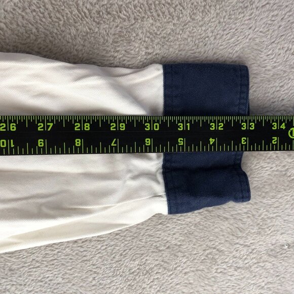 Wrangler Mens Western Shirt Medium Long Sleeve Button Up Patriotic Casual Cotton - Picture 6 of 14